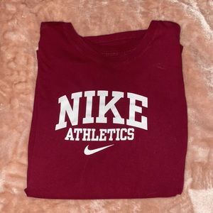 Nike Maroon Active Tee
